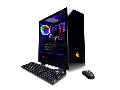 CyberpowerPC Gaming Desktop Gamer Master GM60700 Ryzen 5 5000 Series 5600X (3.70GHz) 8GB DDR4 1 TB NVMe SSD NVIDIA GeForce RTX 3060 Windows 11 Home 64-bit