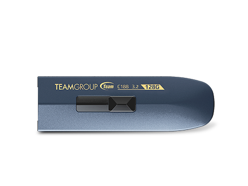 TEAM 128GB C188 USB 3.2 Gen1 Flash Drive, Speed Up to 130MB/s (TC1883128GL01)