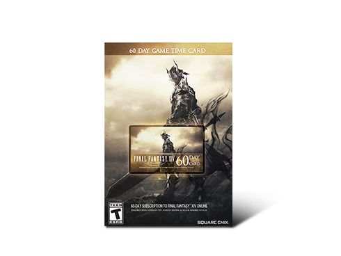 Final Fantasy XIV Online: 60 Day Time Card [Online Game Code]