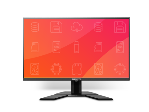 GIGABYTE G27Q 27" 144Hz 1440P Gaming Monitor, 2560 x 1440 IPS Display, 1ms (MPRT) Response Time, 92% DCI-P3, VESA Display HDR400, FreeSync Premium, 1x DisplayPort 1.2, 2x HDMI 2.0, 2x USB 3.0, Height Adjustable