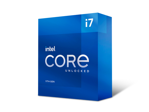 Intel Core i7-11700K - Core i7 11th Gen Rocket Lake 8-Core 3.6 GHz LGA 1200 125W Intel UHD Graphics 750 Desktop Processor - BX8070811700K