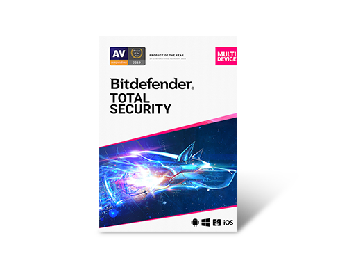Bitdefender Total Security 2022 - 2 Year / 5PCs - Download