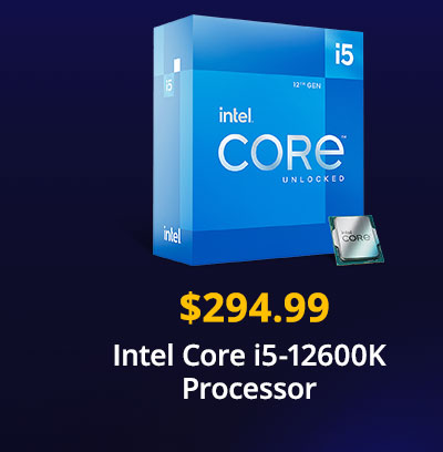 $294.99 Intel Core i5-12600K Processor