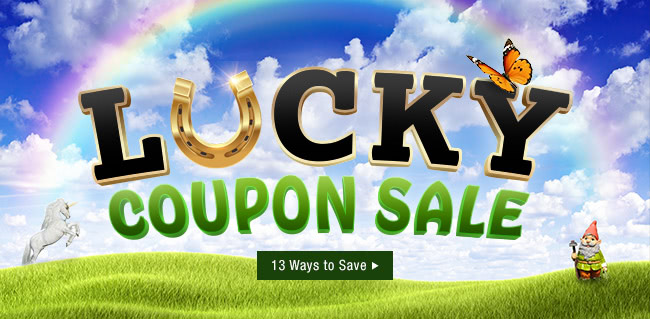 Lucky Coupon Sale