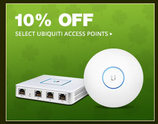 10% OFF SELECT UBIQUITI ACCESS POINTS*