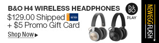 Newegg Flash - B&O H4 Wireless Headphones