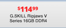 G.SKILL Ripjaws V Series 16GB DDR4