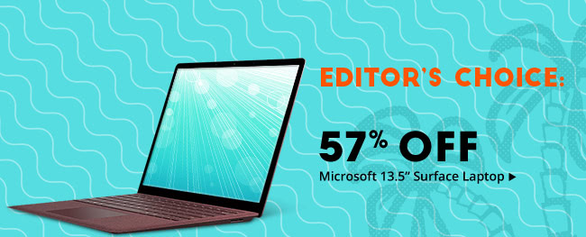 57% Off Microsoft 13.5” Surface Laptop