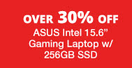 ASUS Intel 15.6" Gaming Laptop