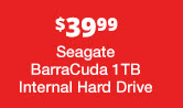 Seagate BarraCuda 1TB Internal Hard Drive