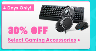 30% Off Select Gaming Accessories*