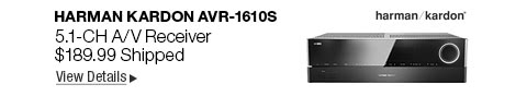 Newegg Flash - Harman Kardon AVR-1610S 5.1-CH A/V Receiver