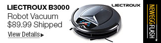 Newegg Flash - Liectroux B3000 Robot Vacuum 