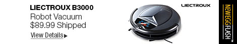 Newegg Flash - Liectroux B3000 Robot Vacuum 