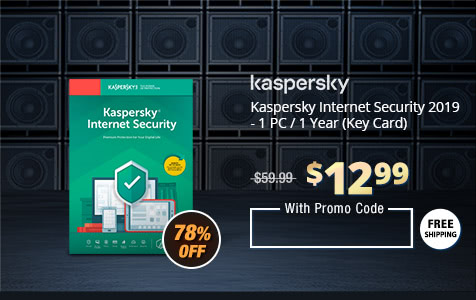 Kaspersky Internet Security 2019 - 1 PC / 1 Year (Key Card)