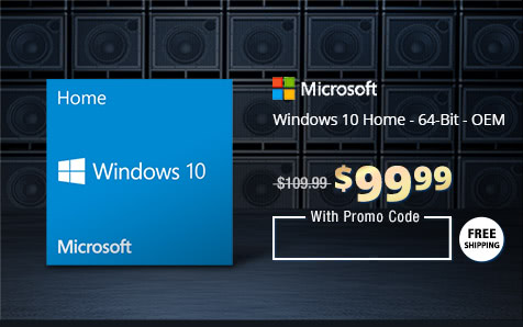 Windows 10 Home - 64-Bit - OEM