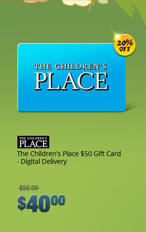 The Children's Place $50 Gift Card - Digital Delivery