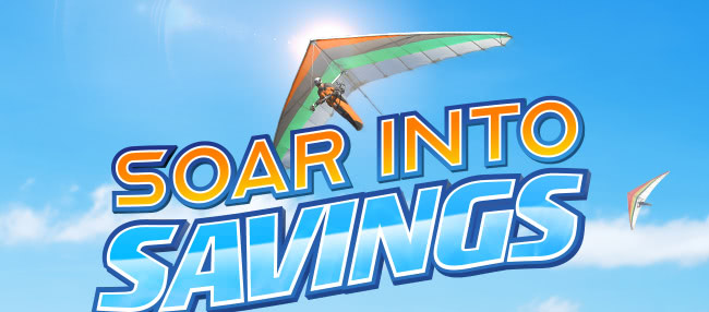 Soar Into Savings