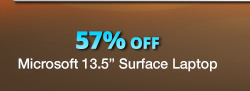 57% Off Microsoft 13.5" Surface Laptop