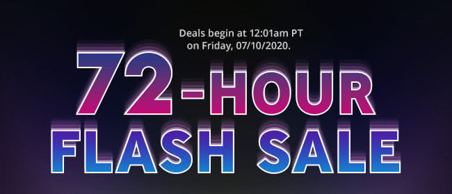 72-Hour Flash Sale