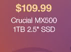 Crucial MX500 1TB 2.5" SSD