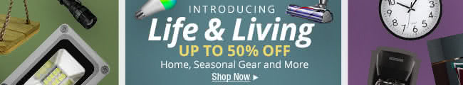 Life & Living Up to 50% Off