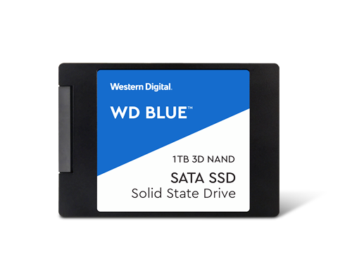 WD Blue 3D NAND 1TB SATA III 6Gb/s 2.5"/7mm Solid State Drive