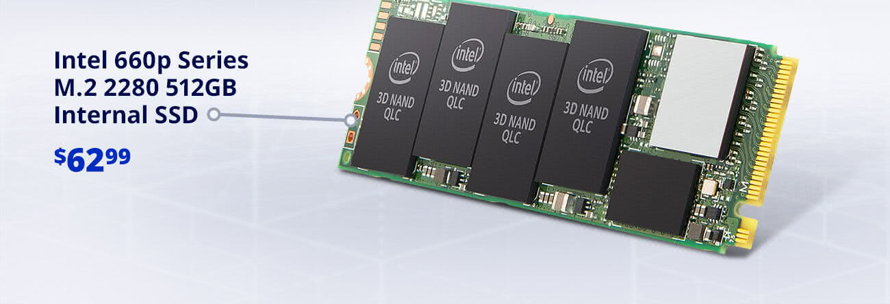 Intel 660p Series M.2 2280 512GB Internal SSD