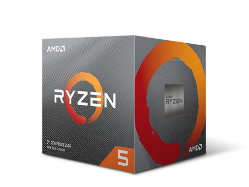 AMD RYZEN 5 3600X 6-Core 3.8 GHz (4.4 GHz Max Boost) Socket AM4 95W 100-100000022BOX Desktop Processor