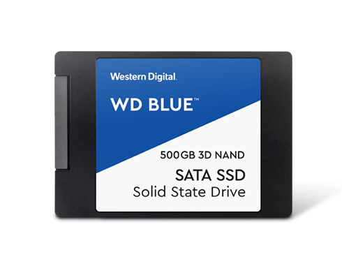 WD Blue 3D NAND 500GB SATA III 6Gb/s 2.5" Solid State Drive