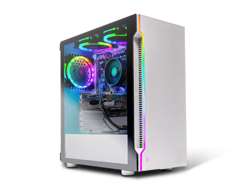 SkyTech Archangel Gaming Desktop PC Ryzen 5 3600, RTX 2060, 16GB DDR4, 500GB SSD, RGB Fans