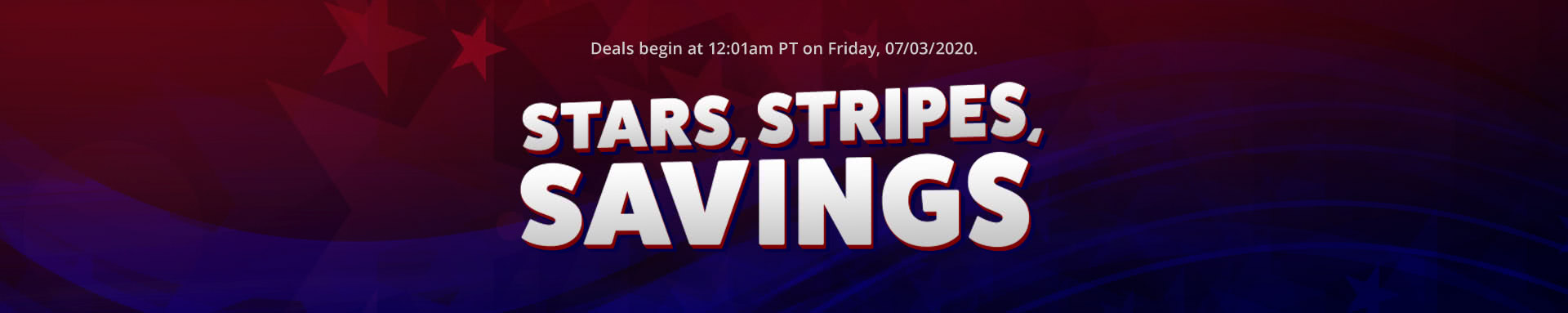 Stars, Stripes, Savings 