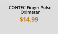 $14.99 CONTEC Finger Pulse Oximeter