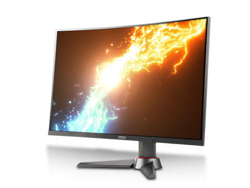 MSI Optix MAG240CR 24" (23.5" Viewable) Full HD 1920 x 1080 1ms (MPRT) 165Hz (Overclock) HDMI, DisplayPort FreeSync Height Adjustable Curved Gaming Monitor
