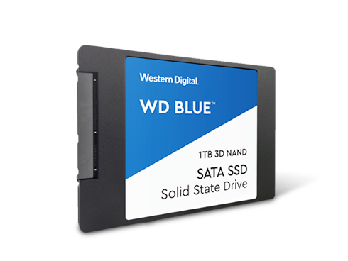WD Blue 3D NAND 1TB Internal SSD - SATA III 6Gb/s 2.5"/7mm Solid State Drive - WDS100T2B0A
