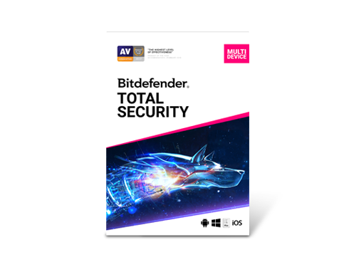 Bitdefender Total Security 2021 - 2 Year / 5PCs - Download