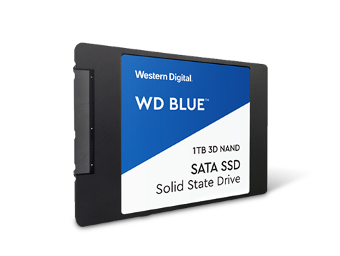 WD Blue 3D NAND 1TB Internal SSD - SATA III 6Gb/s 2.5"/7mm Solid State Drive - WDS100T2B0A