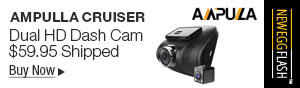 Newegg Flash – Ampulla Cruiser Dual HD Dash Cam