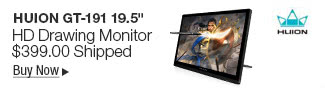 Newegg Flash - Huion GT-191 19.5" HD Drawing Monitor