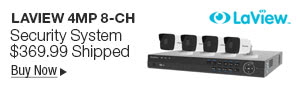 Newegg Flash – LaView 4MP 8-CH Security System