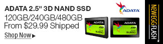 Newegg Flash - Adata 2.5" 3D NAND SSD