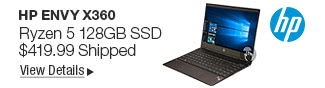 Newegg Flash - HP ENVY x360 Ryzen 5 128GB SSD