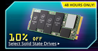 10% Off Select Solid State Drives*