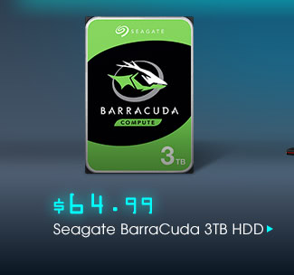 Seagate BarraCuda 3TB HDD