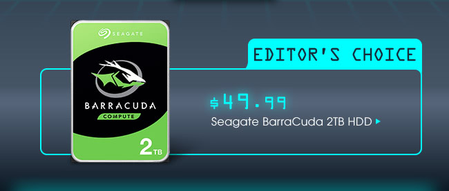 Seagate BarraCuda 2TB HDD