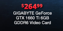Gigabyte GeForce GTX 1660 Ti 6GB GDDR6 
