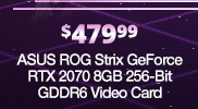 ASUS ROG Strix GeForce RTX 2070 8GB 256-Bit GDDR6 Video Card