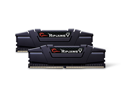 G.SKILL Ripjaws V Series 32GB (2 x 16GB) DDR4 3600 (PC4 28800) Desktop Memory, F4-3600C16D-32GVKC
