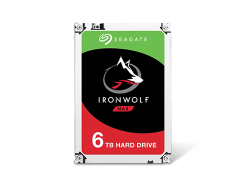 Seagate IronWolf 6TB NAS Hard Drive 7200 RPM 256MB Cache SATA 6.0Gb/s CMR 3.5" Internal HDD for RAID Network Attached Storage ST6000VN0033