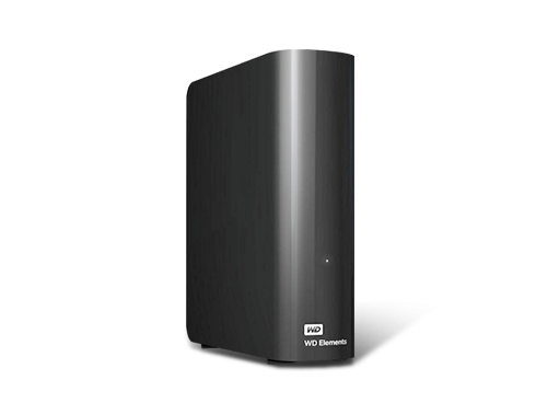 WD Elements 14TB USB 3.0, Micro-B Desktop Hard Drive WDBWLG0140HBK-NESN Black